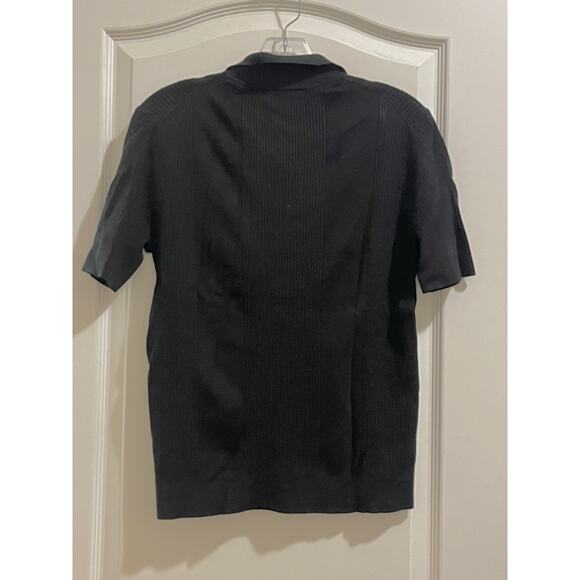 J. Crew Ribbed collared silk-blend sweater - Picture 3 of 9